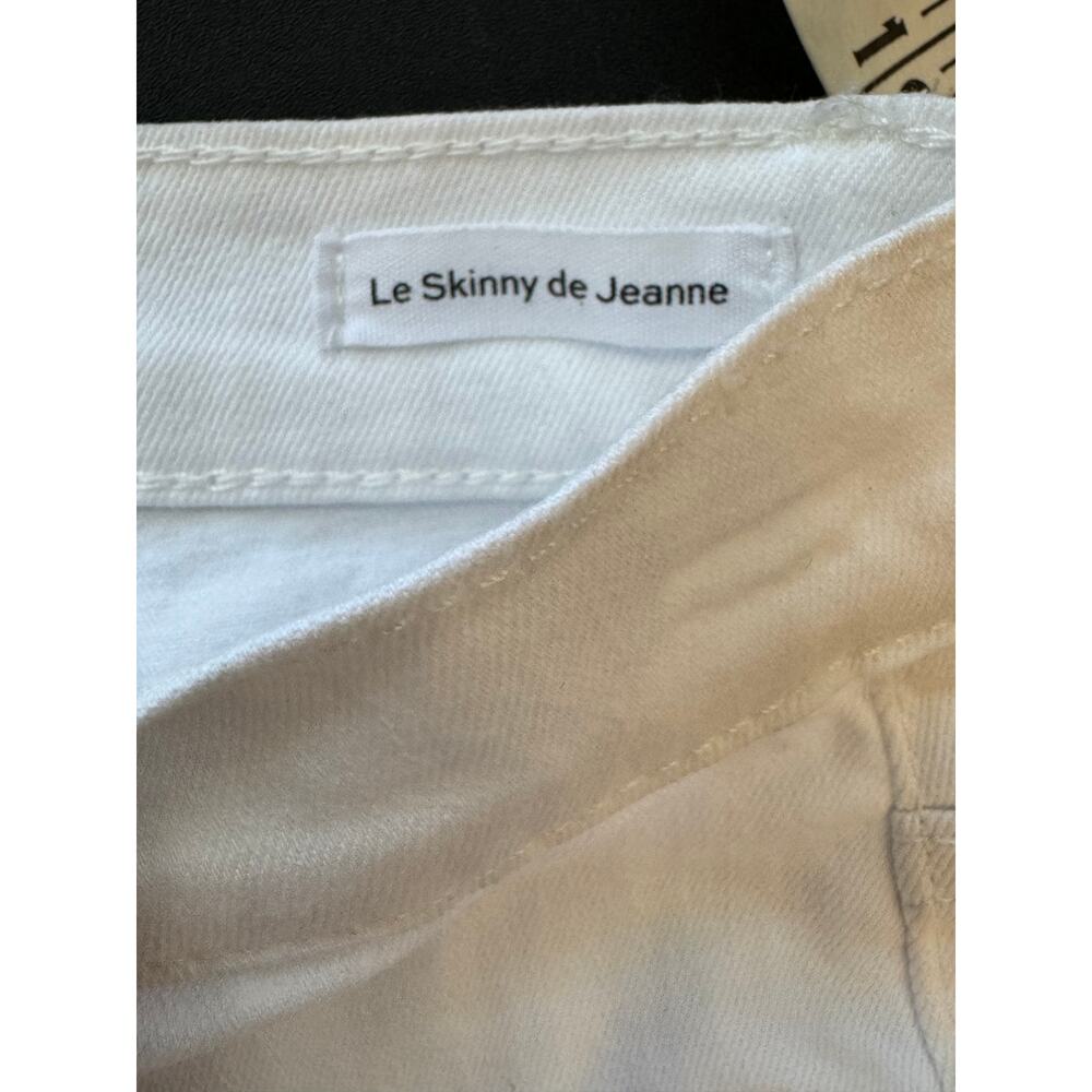 New ~ FRAME ~  Le Skinny De Jeanne Raw Stagger Mid-rise Jeans Size 24 - Picture 9 of 11